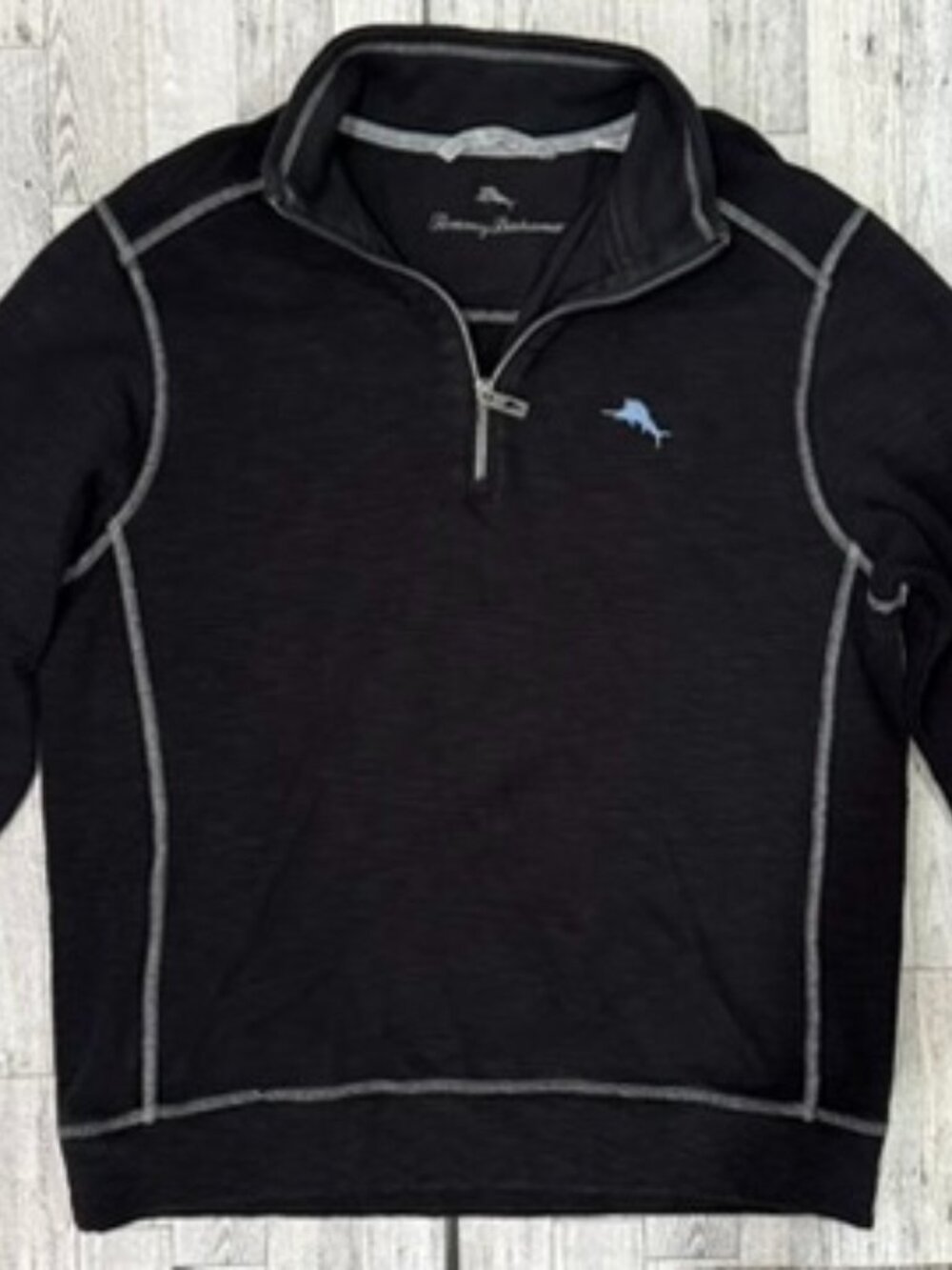 tommy bahama tobago bay half zip pullover sweater